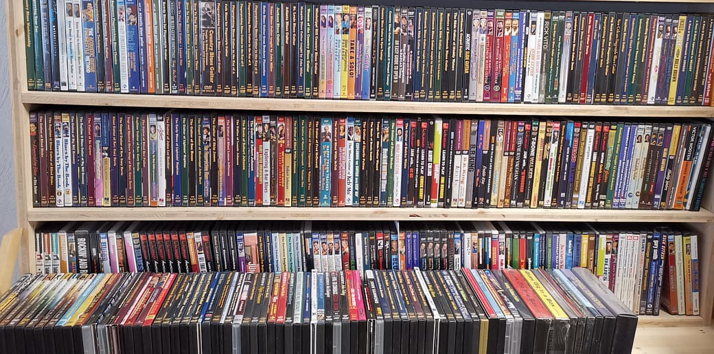 DVDs Homespun, Grossman, etc verkleinert