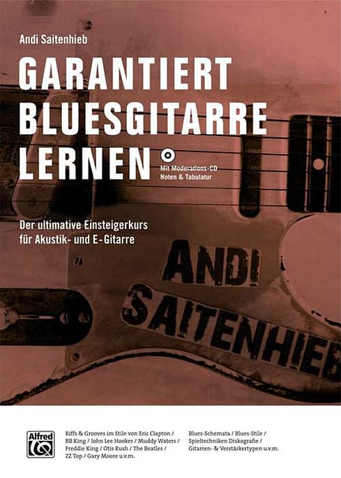 Buchcover Garantiert Bluesgitarre lernen